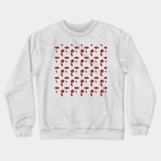 Blood Cell Pattern Crewneck Sweatshirt